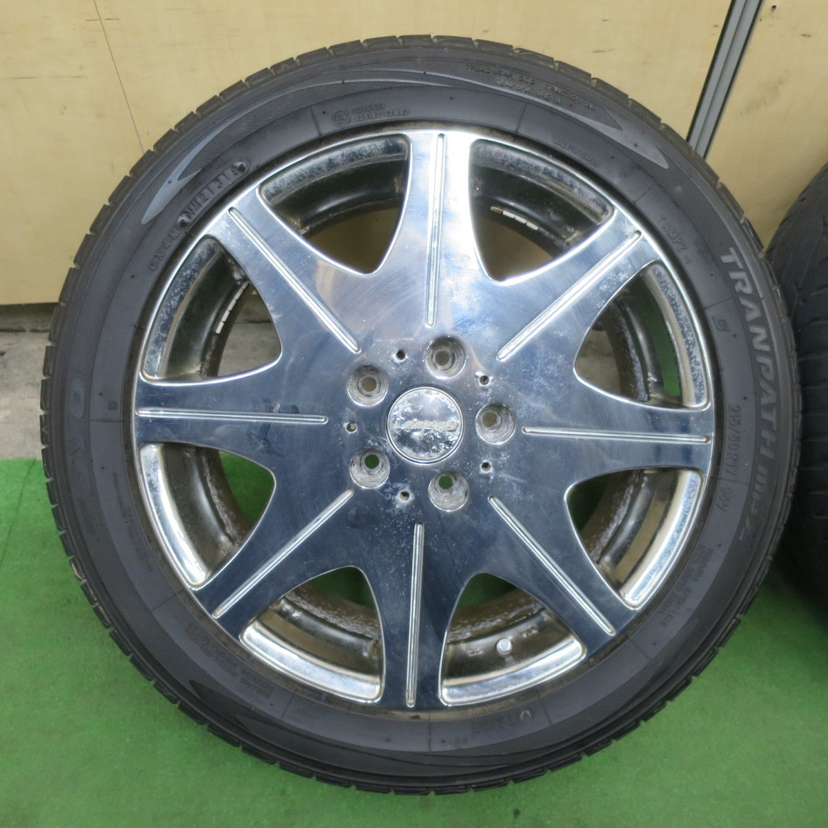 4本価格★Stich LEGZAS D800 215/50R17 トーヨー トランパス MPZ シュティッヒ レグザス 17インチ PCD114.3/5H★6021906TTノ
