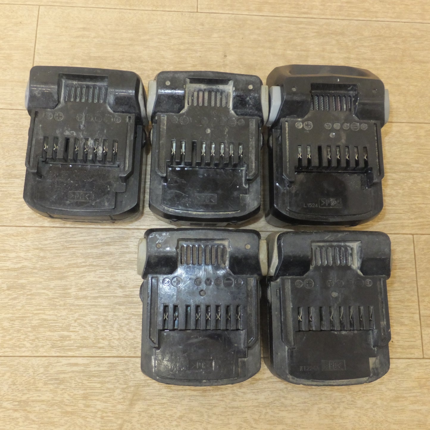 [送料無料] ジャンク★日立 HITACHI 蓄電池 BSL1850 1個　BSL1450 1個　BSL1430 3個　計 5個 セット★