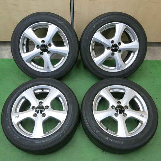 バリ溝！8.5分★ワーゲン 等 MSW O・Z AMG 205/55R16 ヨコハマ Earth-1 16インチ OZ PCD112/5H★5042304ナノ