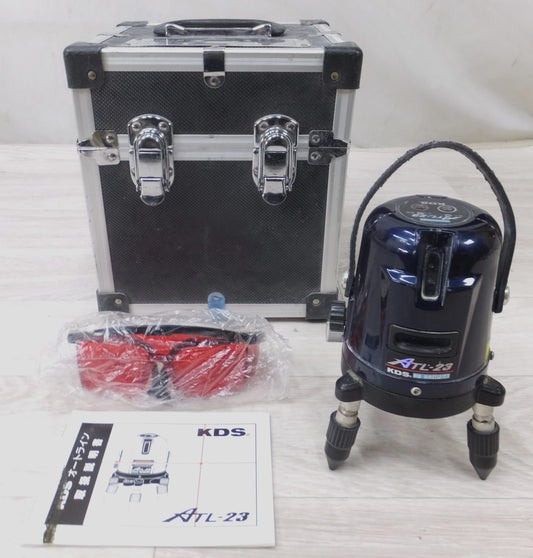 [送料無料] ◆ムラテック KDS レーザー 墨出器 ATL-23 本体のみ ケース付き 墨出し器 オートラインレーザー◆