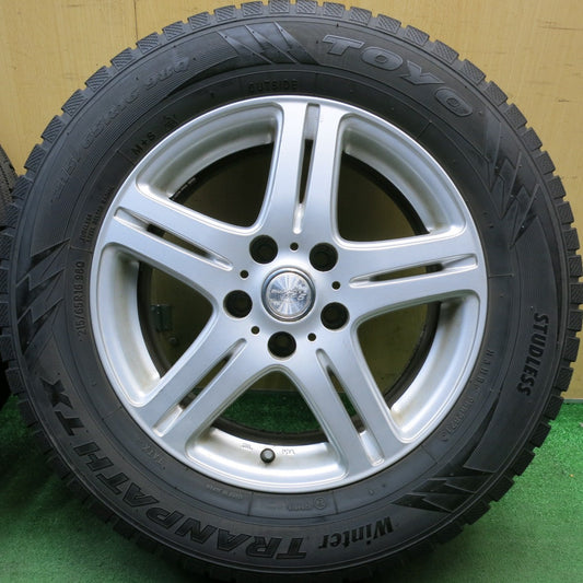 バリ溝！9分◎スタッドレス 215/65R16 トーヨー ウインター トランパス TX DUFACT DF5 デュファクト 16インチ PCD114.3/5H◎6101511HAス