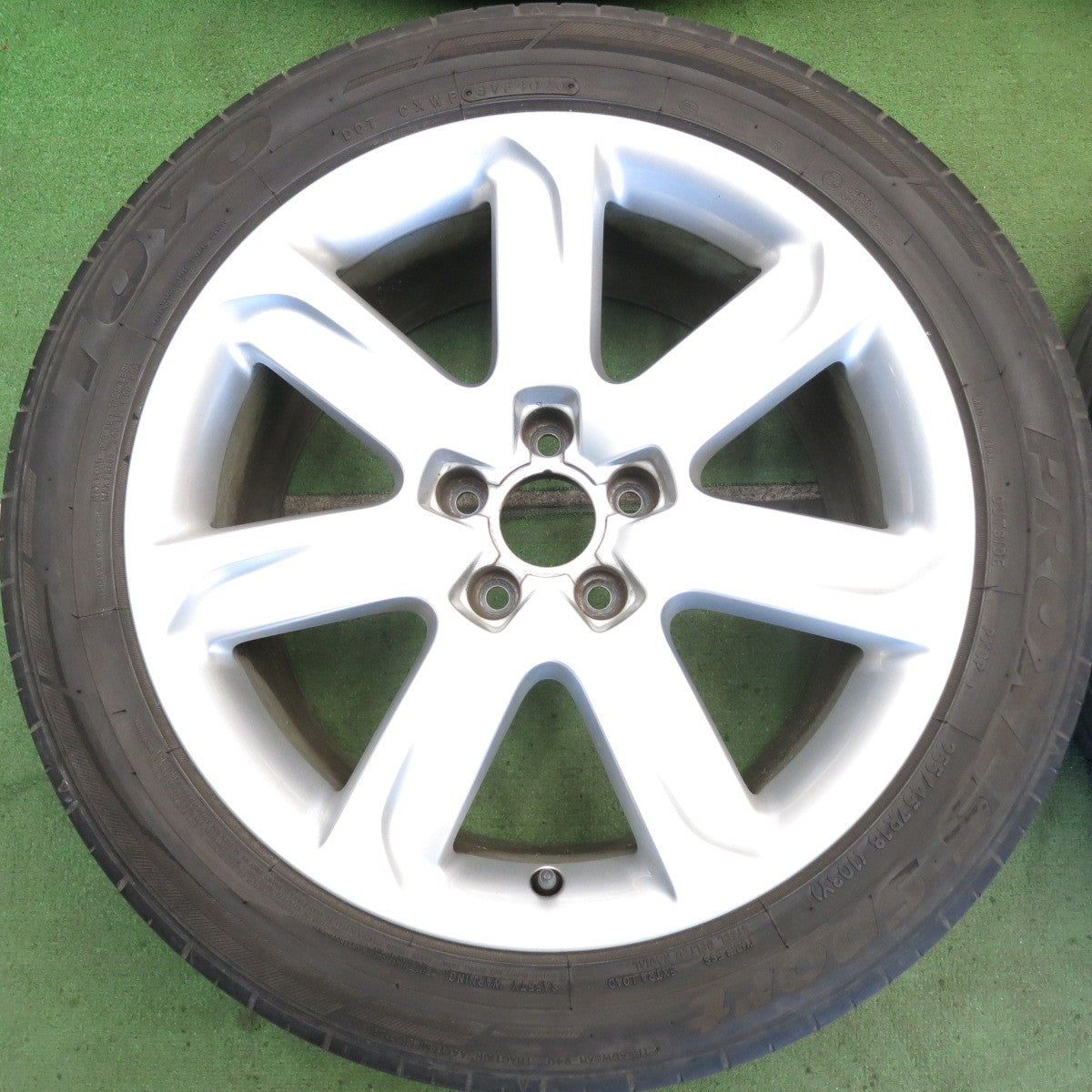 キレイ◎アウディ A7 4G 純正 255/45R18 トーヨー プロクセス スポーツ 18インチ PCD112/5H◎6072602HAノ