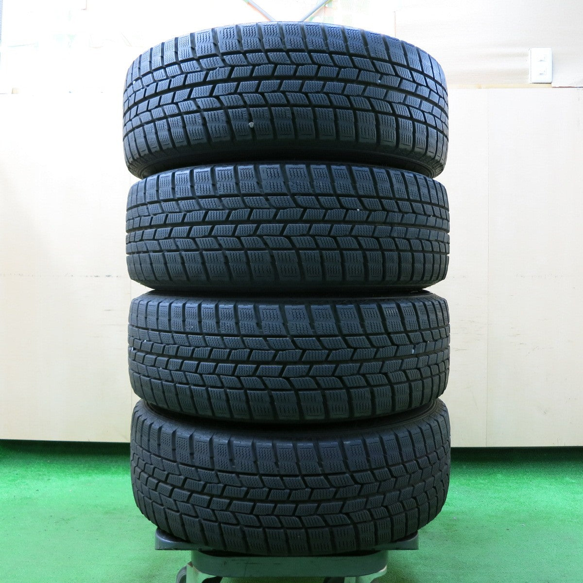 *送料無料* バリ溝！綺麗！8.5分★スタッドレス 205/60R16 グッドイヤー アイスナビ6 MANARAY SPORT マナレイスポーツ 16インチ PCD114.3/5H★4050107イス