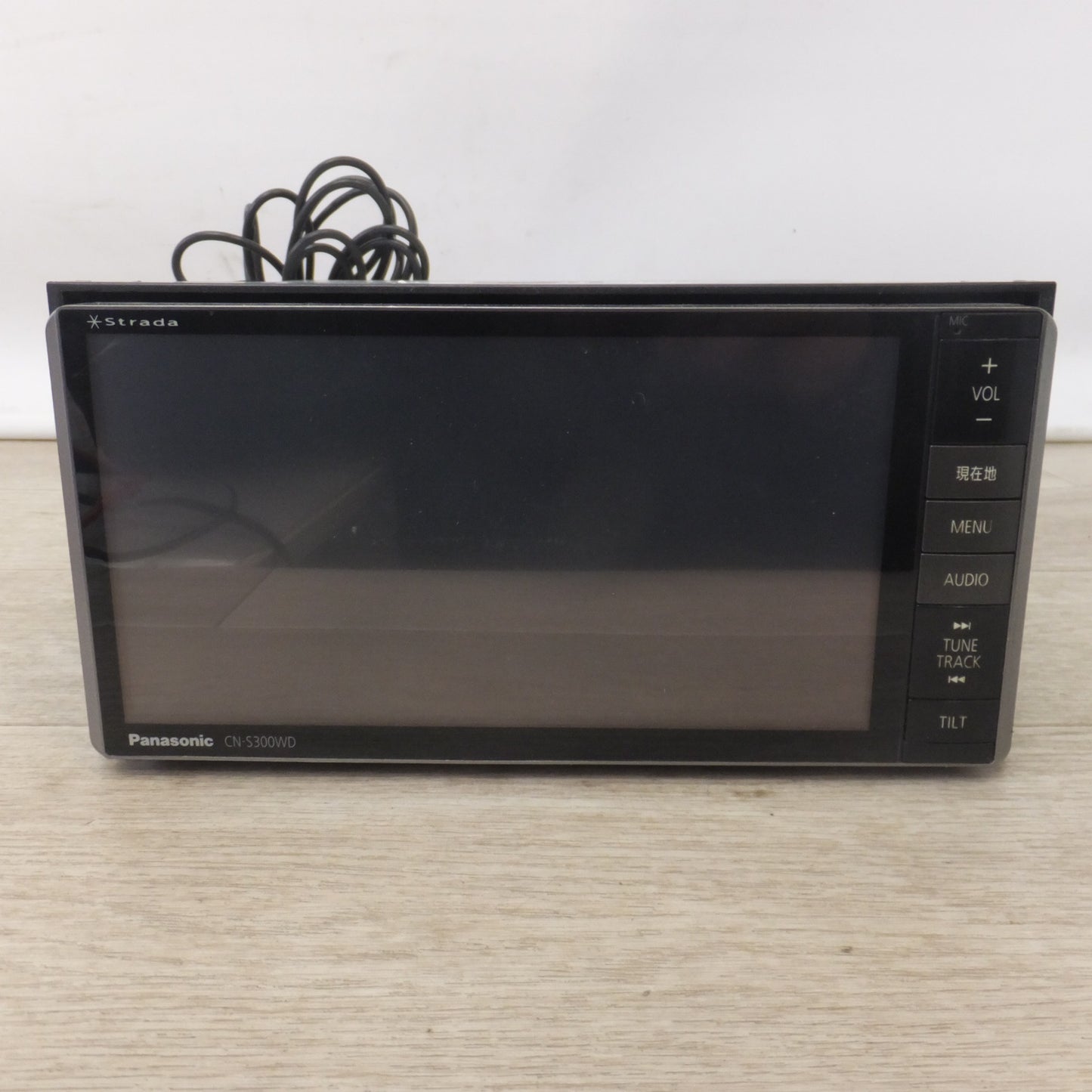 [送料無料] 現状品★パナソニック製 スバル 純正 SDカーナビステーション Sシリーズ Strada CN-S300WDFA(55)★