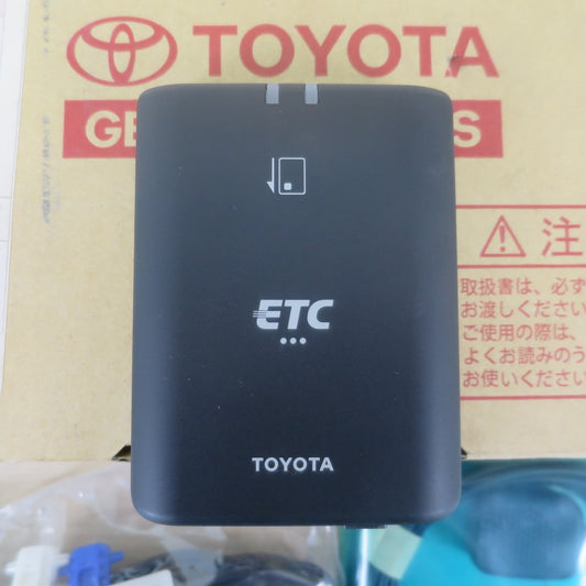 未使用♪トヨタ 純正 ETC 車載器 08685-00490 08686-00390 汎用 ベーシック タイプ カー パーツ♪