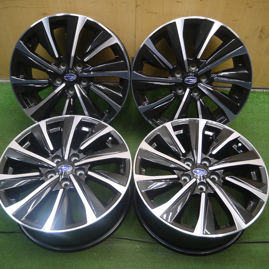 *送料無料* キレイ★スバル レヴォーグ VN5 STI SPORTS 純正 ホイール 18インチ 18×7.5J PCD114.3/5H★4043001Hホ