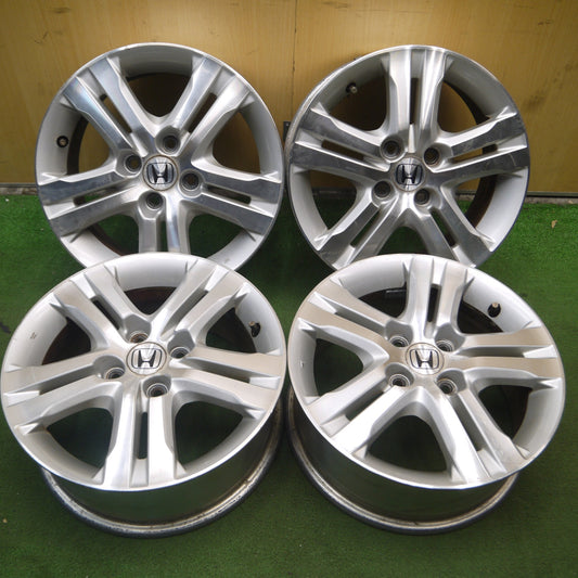 *送料無料* 4本価格★ホンダ エアウェイブ 純正 ホイール 15インチ 15×6J PCD100/4H★4052102Hホ