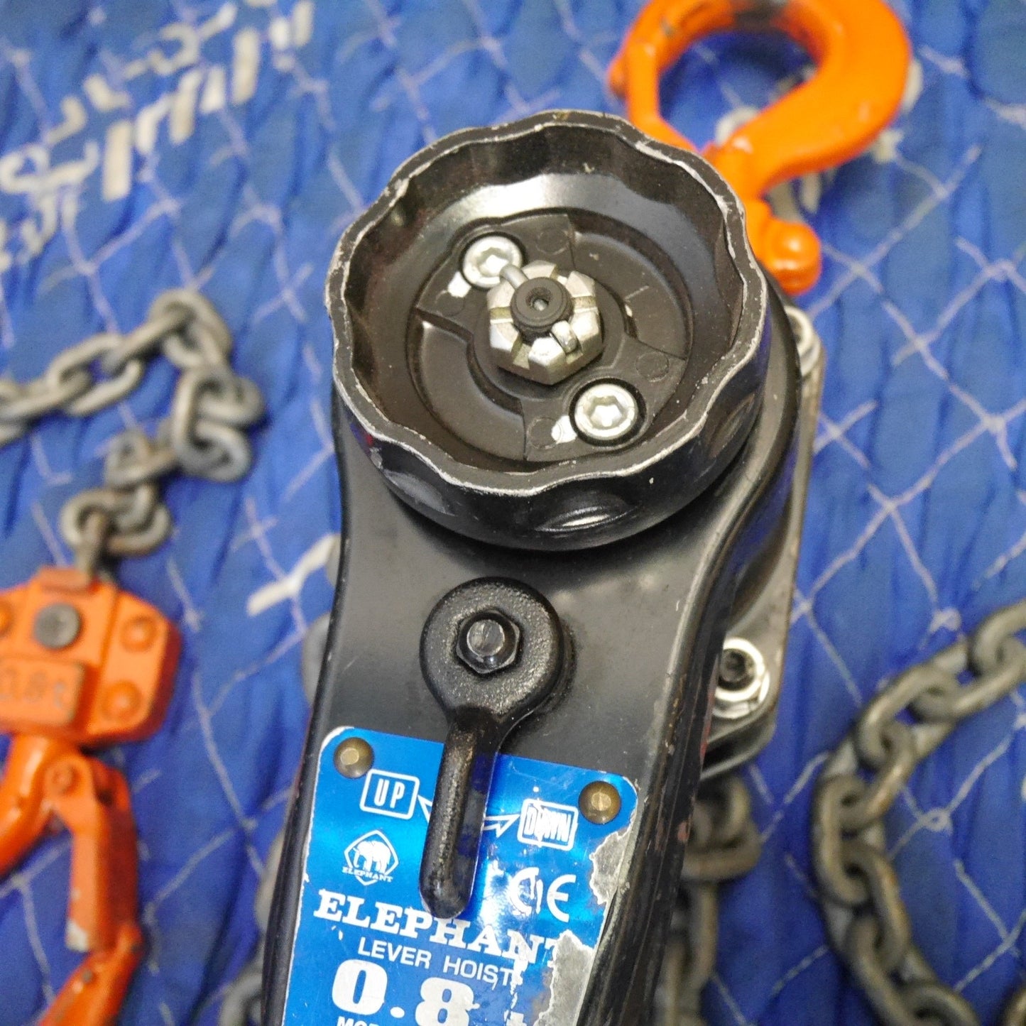 [送料無料] ☆ELEPHANT 象印 強力 レバー ホイスト 0.8ton YA-80 工具 荷締機 ガッチャ 0.8t 800kg 0.8トン 0.8TON エレファント②☆