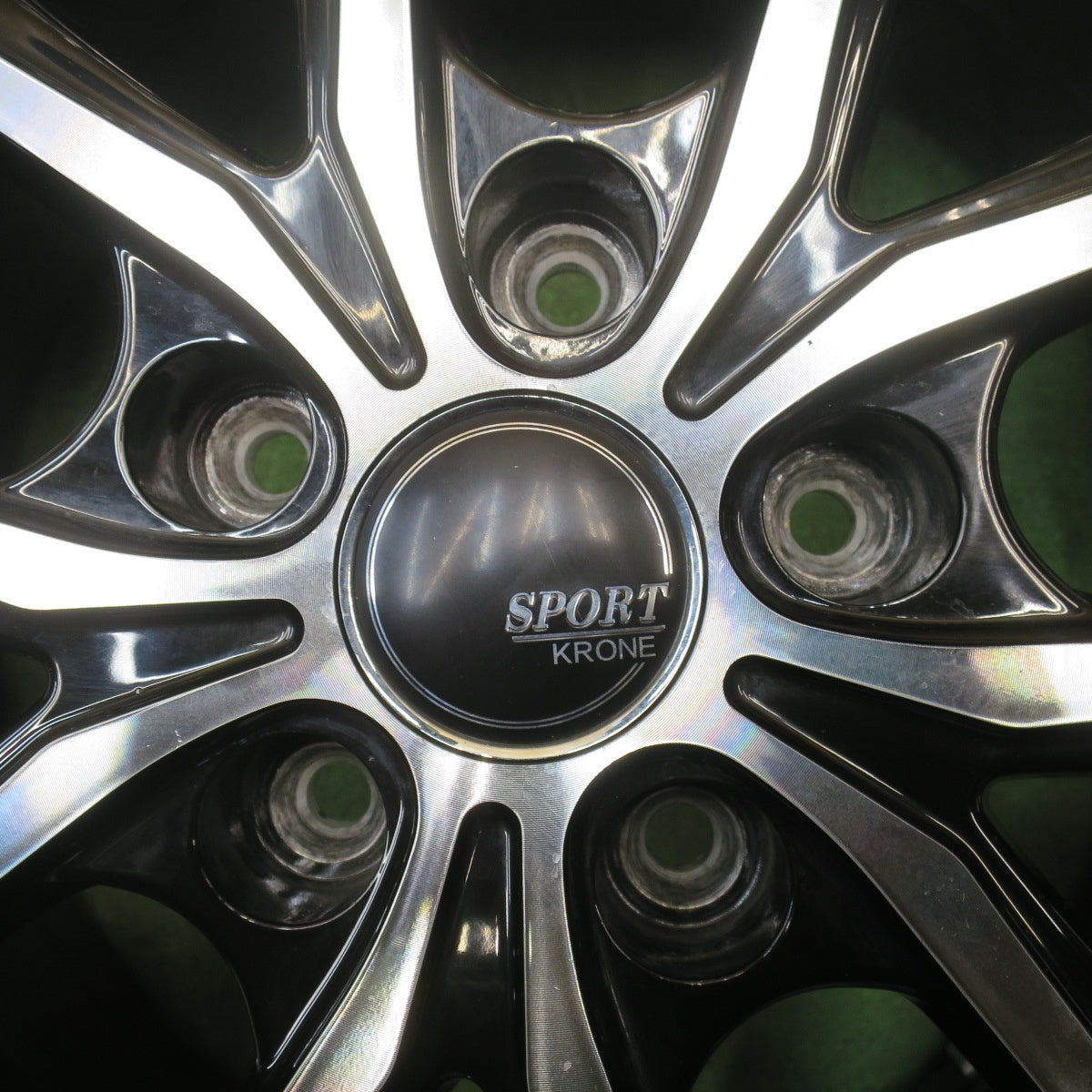 バリ溝！キレイ！9分★スタッドレス 195/65R15 ブリヂストン ブリザック VRX2 SPORT KRONE スポルト クローネ 15インチ PCD114.3/5H★6042402NJス