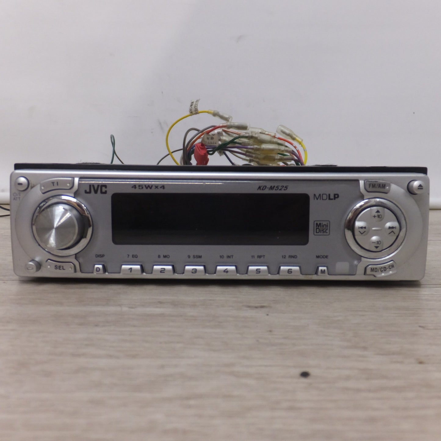 [送料無料] ★日本ビクター JVC カーオーディオ 1DIN コンポKD-M525-S MDプレーヤー[40]★