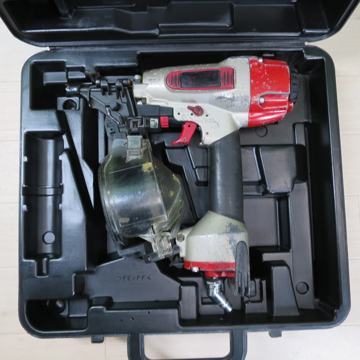 [送料無料] ☆MAX マックス 常圧 コイル ネイラ CN-450AD(FP) エアー ツール 工具 釘打機 釘打ち機 ネイル②☆