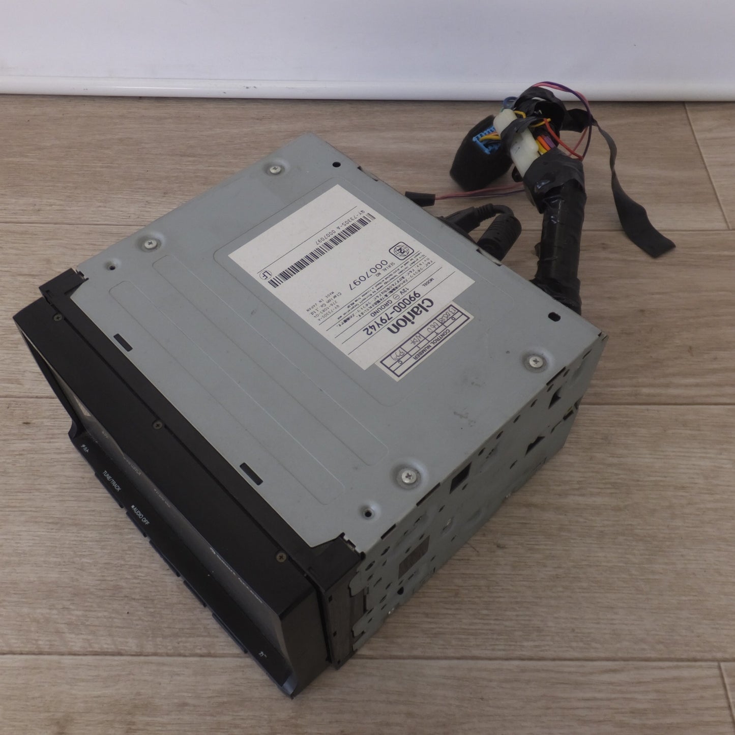 [送料無料] ★クラリオン製 スズキ 純正 AV一体型メモリータイプナビゲーション 99000-79Y42 GCX612(7★