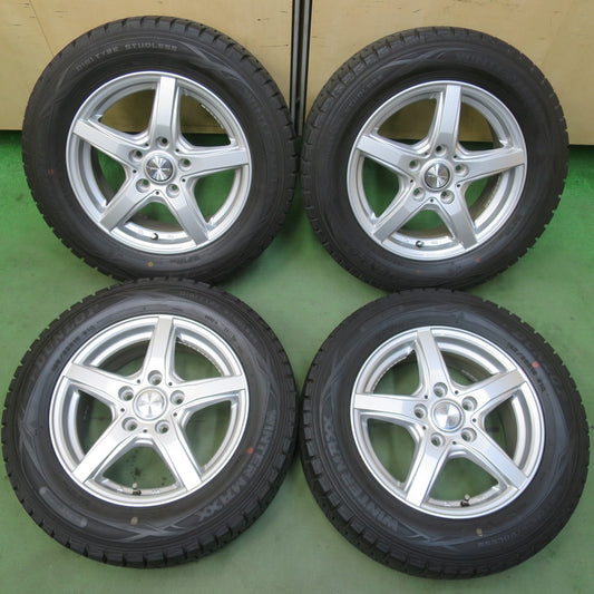 バリ溝！キレイ！9.5分★スタッドレス 195/65R15 ダンロップ ウインターマックス WM01 VIOLENTO ヴィオレント 15インチ PCD114.3/5H★6051305イス