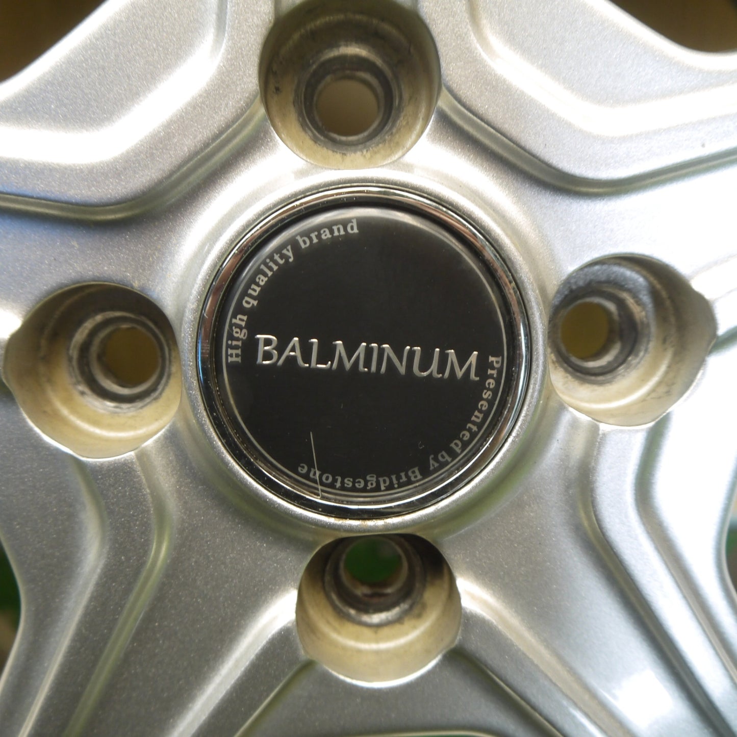 キレイ★スタッドレス 165/70R14 ブリヂストン ブリザック VRX3 BALMINUM VR5 バルミナ 14インチ PCD100/4H★6052008Hス