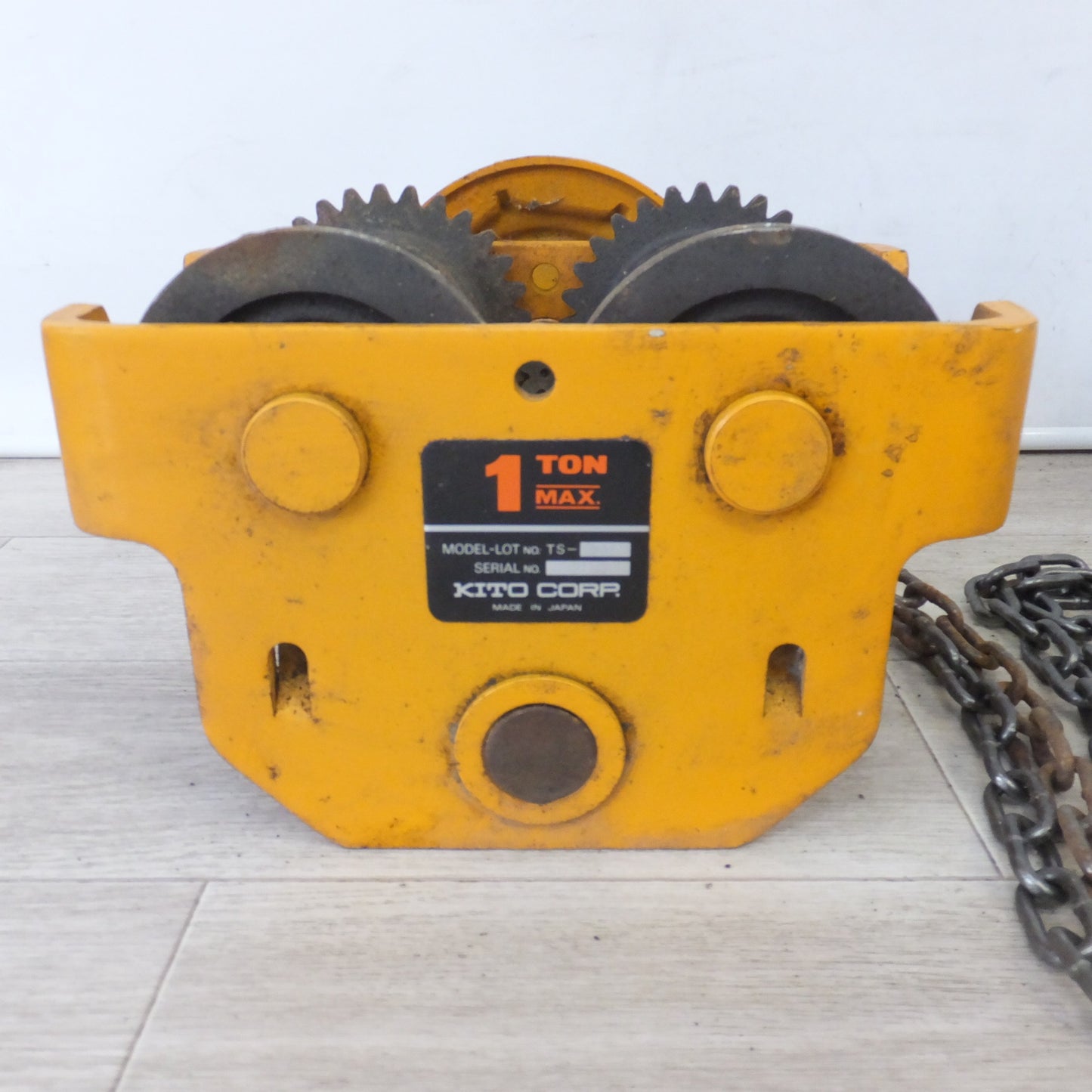[送料無料] ★キトー KITO ギヤードトロリー TＳ-115 1TON MAX.★