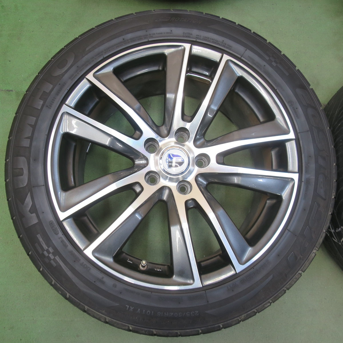 4本価格◎235/50R18 クムホ エクスタ SPT DORFREN ドルフレン 18インチ PCD114.3/5H◎6072706イノ