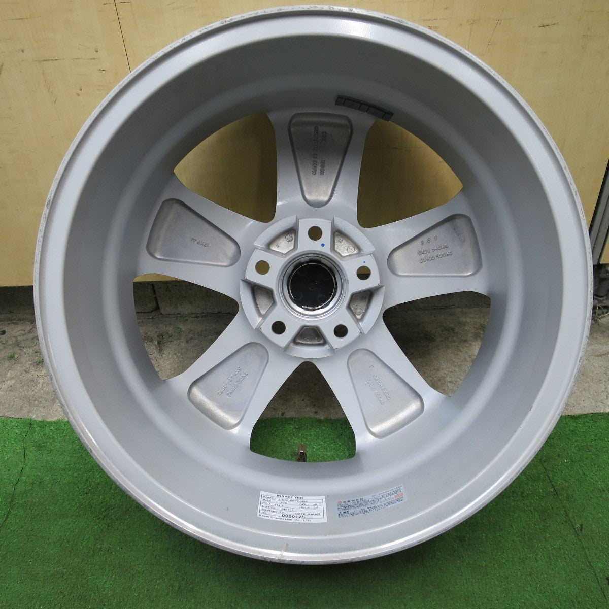 美品！1本★Kosei CONCEPTO S03 17インチ ホイール コーセイ 光生 コンセプト 17×7JJ PCD114.3/5H★6042203ナホ