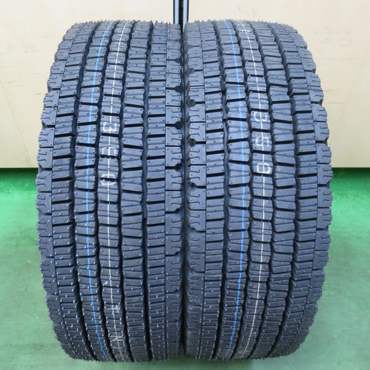 [送料無料] 未使用！24年！2本★トラック タイヤ 245/70R19.5 136/134J スタッドレス ダンロップ デクテス SP081 DECTES 19.5インチ★5012702イスタ