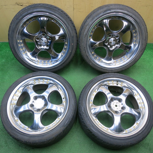 4本価格★RAYS Victrix PLEASURE 235/40R18 265/35R18 ダンロップ LE MANS LM701 レイズ ヴィクトリクス 18インチ PCD114.3/5H★5041809TNノ