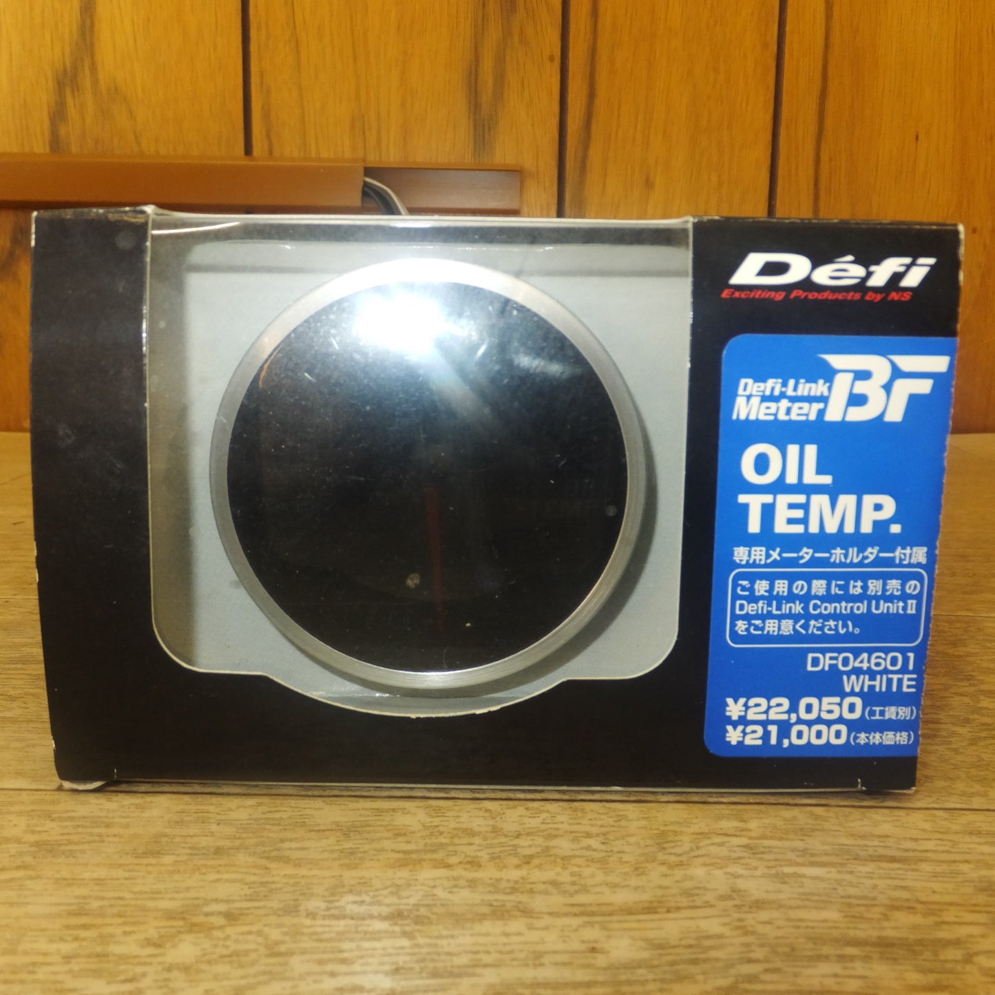 [送料無料] 未使用★日本精機 デフィーリンクメーターBF Defi-Link Meter BF 油温計 OILTEMP DF04601 WHITE 電子式メーター★