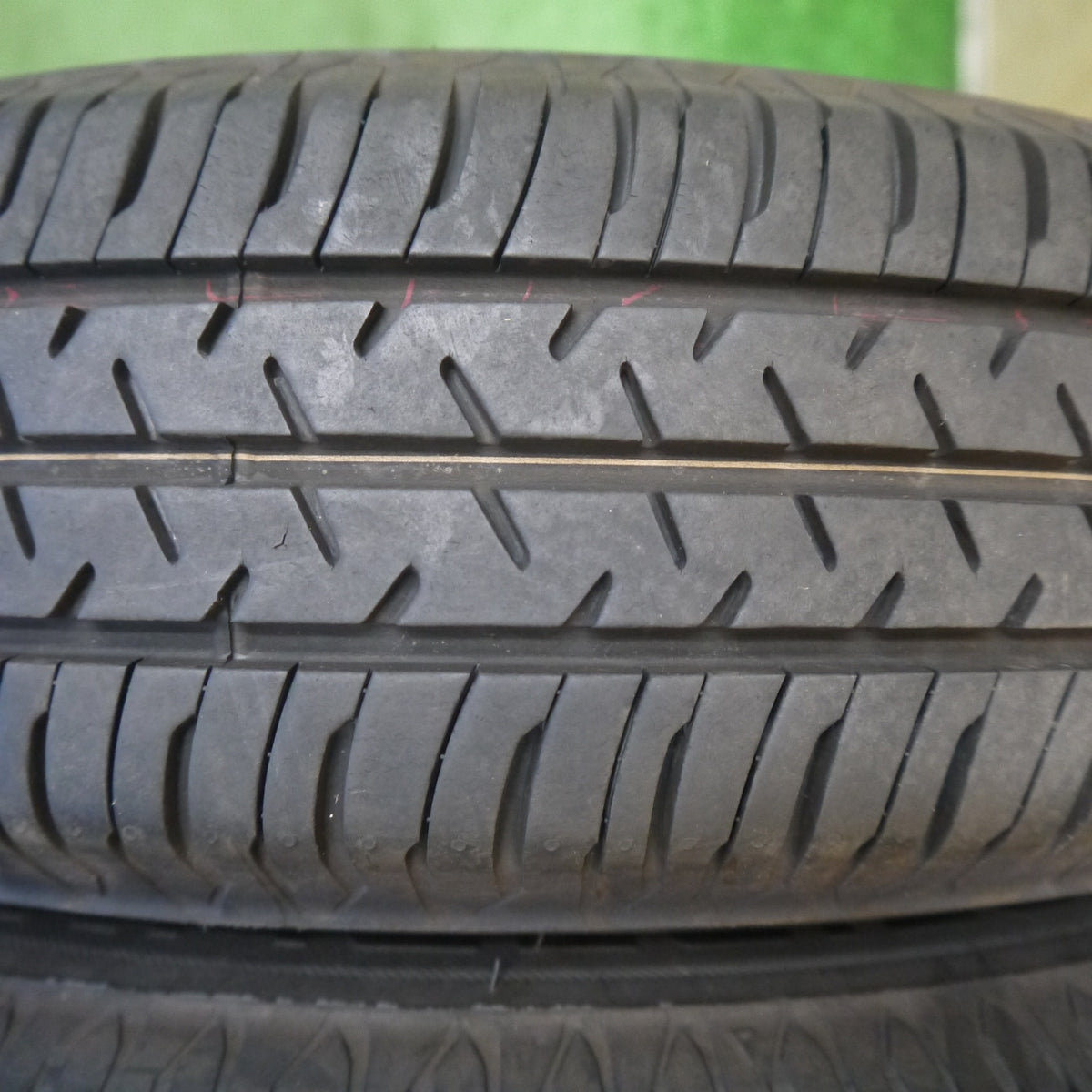 バリ溝！25年！8.5分◎三菱 ミニカ 純正 145/80R13 セイバーリング SL101 13インチ PCD100/4H◎6090704Hノ