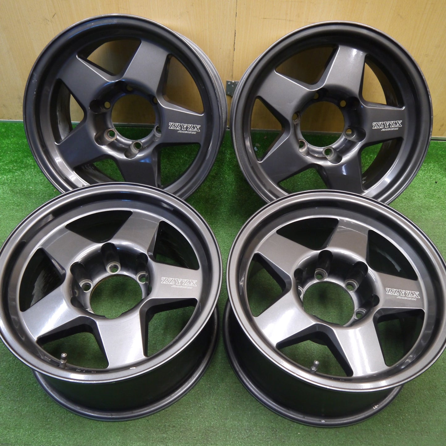 4本価格★ランクル 等 ZZYZX RAGUNA ラグナ 16インチ ホイール 16×8.5J PCD139.7/6H★6020907Hホ