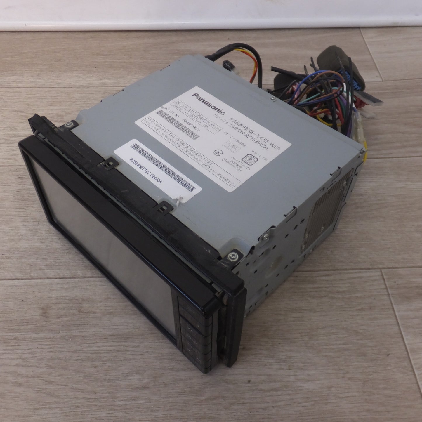 [送料無料] 現状品★パナソニック製 スズキ 純正 AV一体型ナビゲーション CN-RZ753WZA 99000-79CB6-W00(50)★