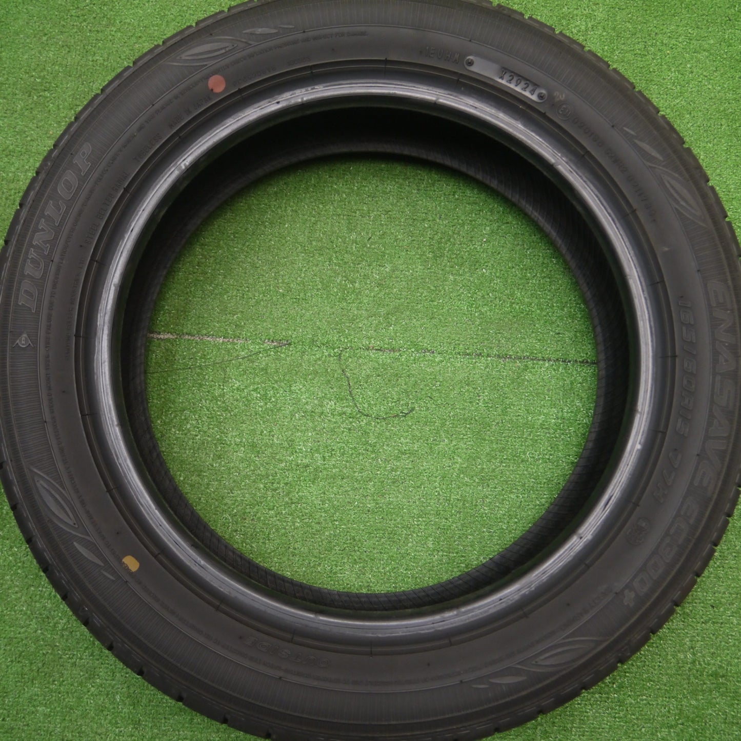 [送料無料] 新車外し！24年★165/60R15 ダンロップ エナセーブ EC300+ タイヤ 15インチ ハスラー N-BOX タント ムーヴ スペーシア 等★4102903Hノタ