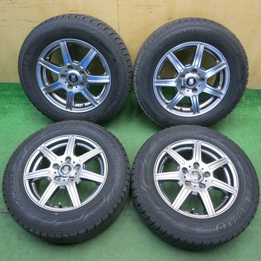 バリ溝！23年！9.5分★スタッドレス 195/65R15 ヨコハマ アイスガード iG60 MANARAY SPORT マナレイ スポーツ 15インチ PCD114.3/5H★6042302HAス