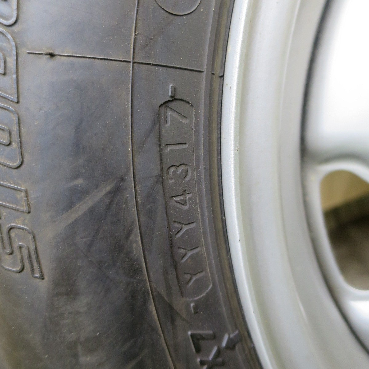 バリ溝！キレイ！9分！1本★スタッドレス 195/75R15 109/107L 12PR ヨコハマ アイスガード iG91 スチール ホイール 15インチ PCD139.7/6H★6012812ナス