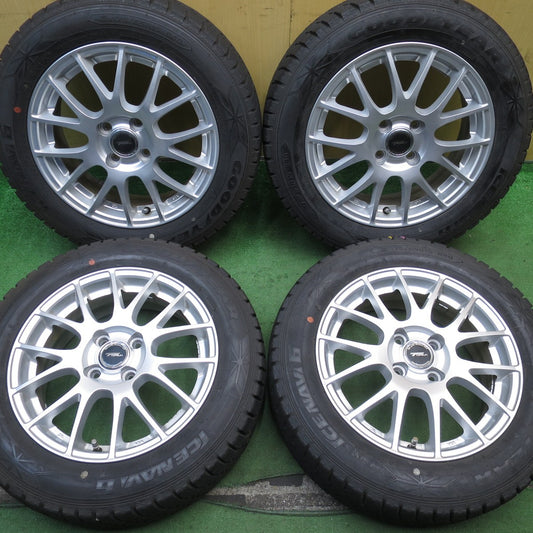 バリ溝！キレイ！9分★スタッドレス 175/65R15 グッドイヤー アイスナビ6 TOPRUN トップラン 15インチ PCD100/4H★5081306NJス