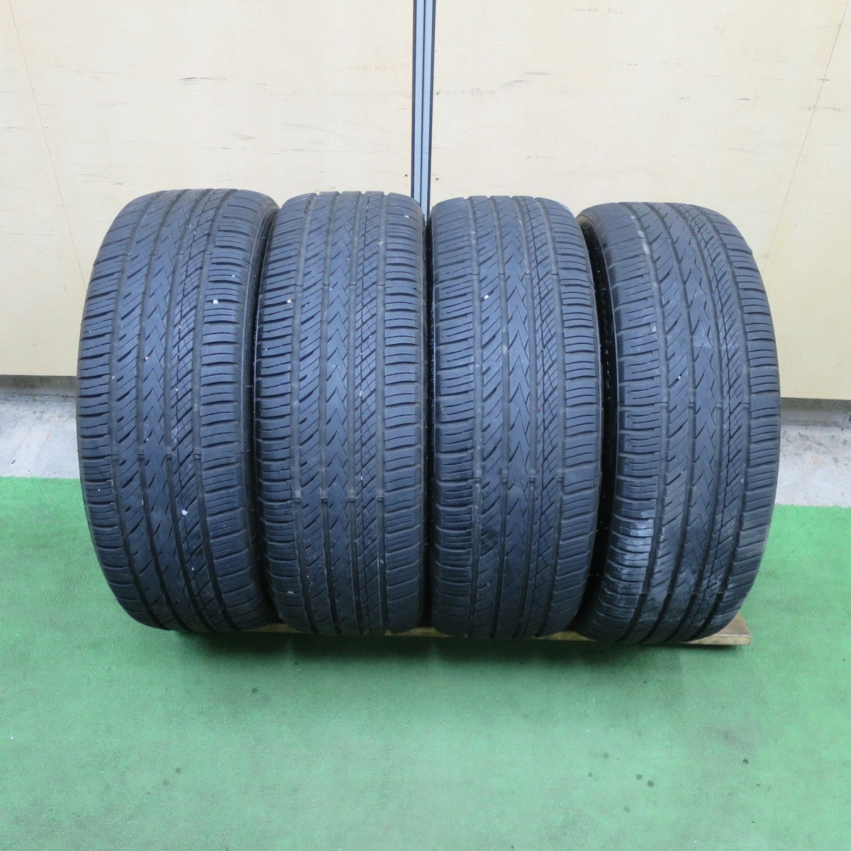 バリ溝！24年！9分★LOXARNY EX BADX 215/45R18 ナンカン Sportnex NS-25 オールシーズン ロクサーニ 18インチ PCD114.3/5H★6022104TTス