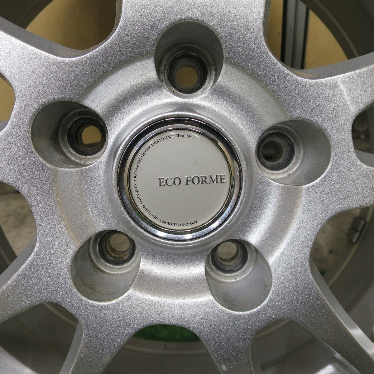 キレイ★ECO FORME SE-10 15インチ ホイール エコフォルム 15×6J PCD114.3/5H★6040701NGホ