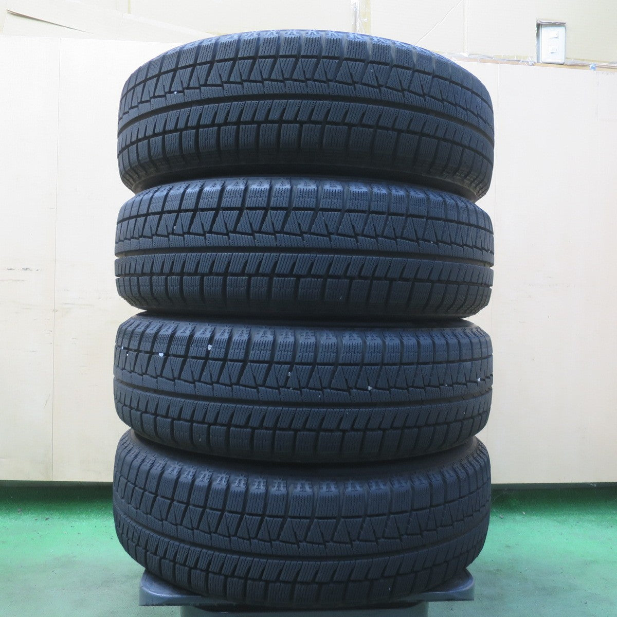 バリ溝！23年！9分◎スタッドレス 175/65R15 ブリヂストン アイスパートナー2 ZACK Sport-5 MONZA ザック モンツァ 15インチ PCD100/4H◎6072207イス