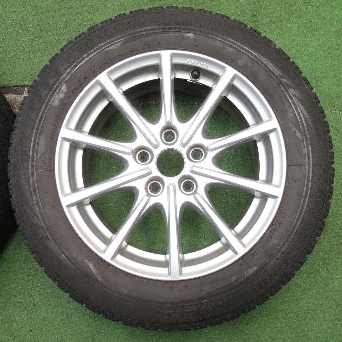 4本価格★ベンツ 等 BORBET CMA 205/60R16 スタッドレス ブリヂストン ブリザック VRX 16インチ ボルベット PCD112/5H★5072401NJス