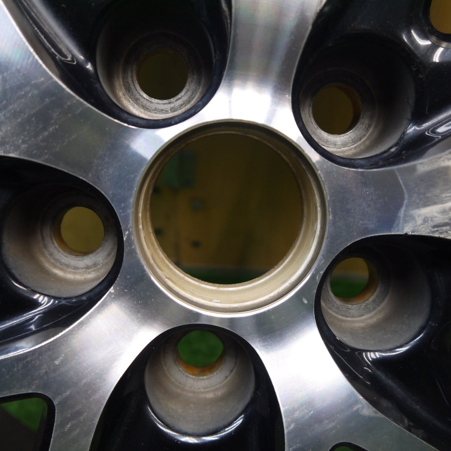 バリ溝！25年！9.5分！1本★トヨタ 50系 エスティマ アエラス 純正 225/50R18 ヨコハマ BluEarth-XT AE61 ブルーアース 18インチ PCD114.3/5H★6020208Hノ