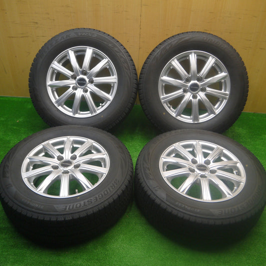 *送料無料* バリ溝！21年！キレイ！8.5分★スタッドレス 215/65R16 ブリヂストン ブリザック VRX2 BALMINUM バルミナ 16インチ PCD114.3/5H★4081905Hス