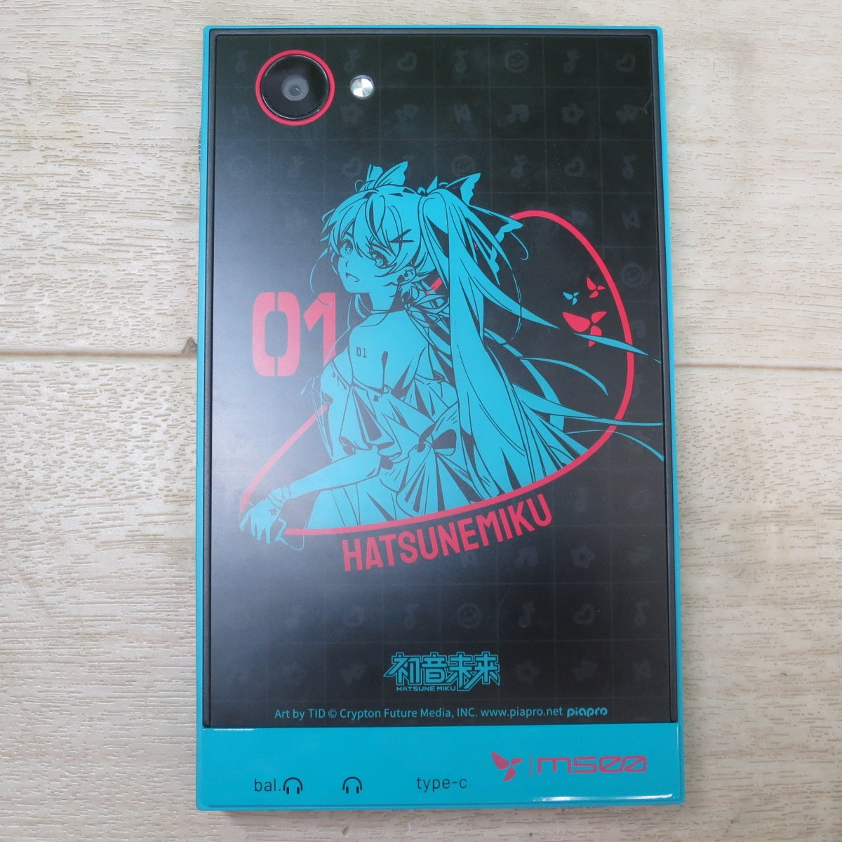 未使用☆HIBY デジタル オーディオ プレーヤー 初音ミク モデル HiBy M500 ハイレゾ 音楽 プレーヤー HiFi ポータブル プレイヤー☆