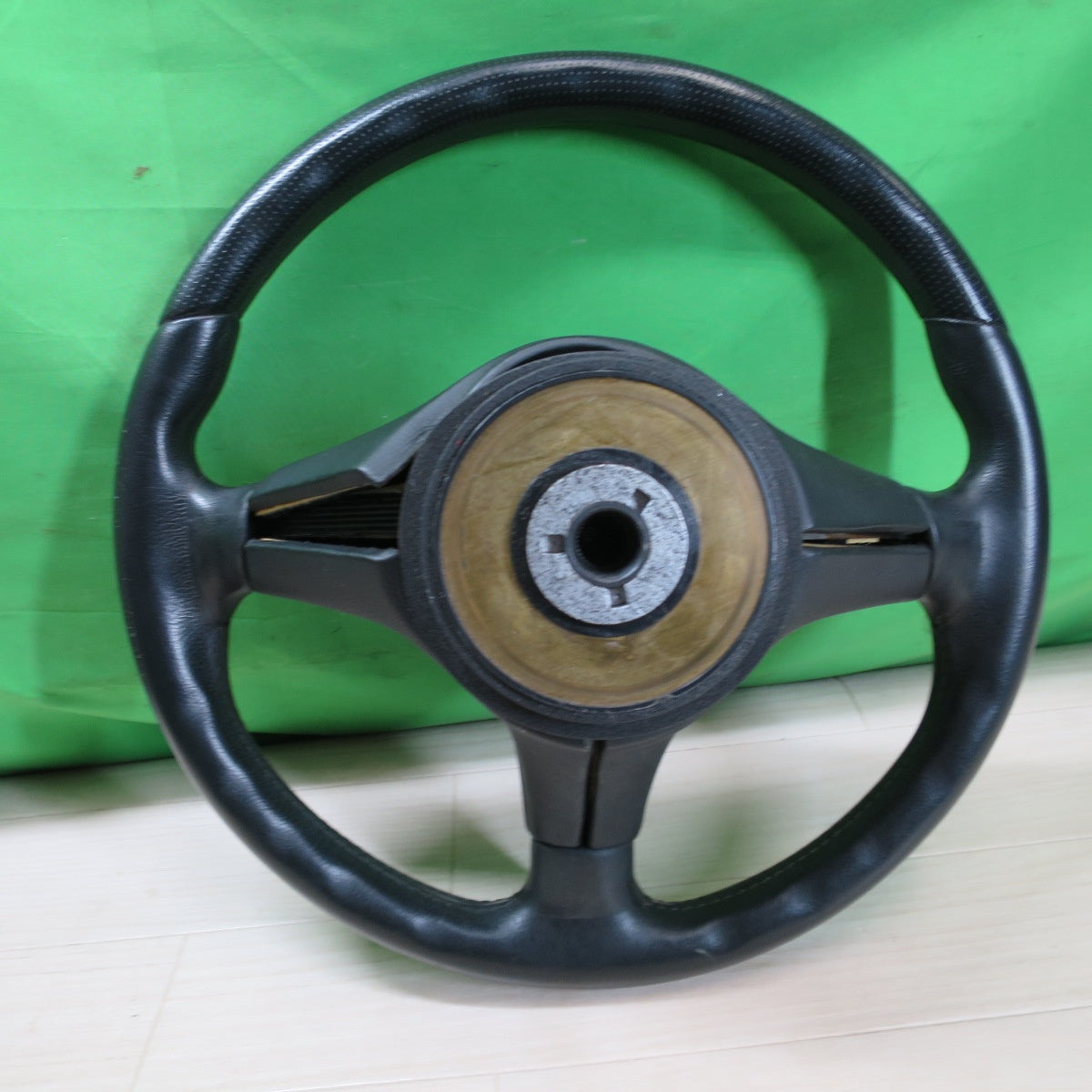 [送料無料] ☆三菱 4/5/6 共用 ランエボ RS 純正 MOMO ステアリング ハンドル モモ ランサーエボリューション 現状品☆