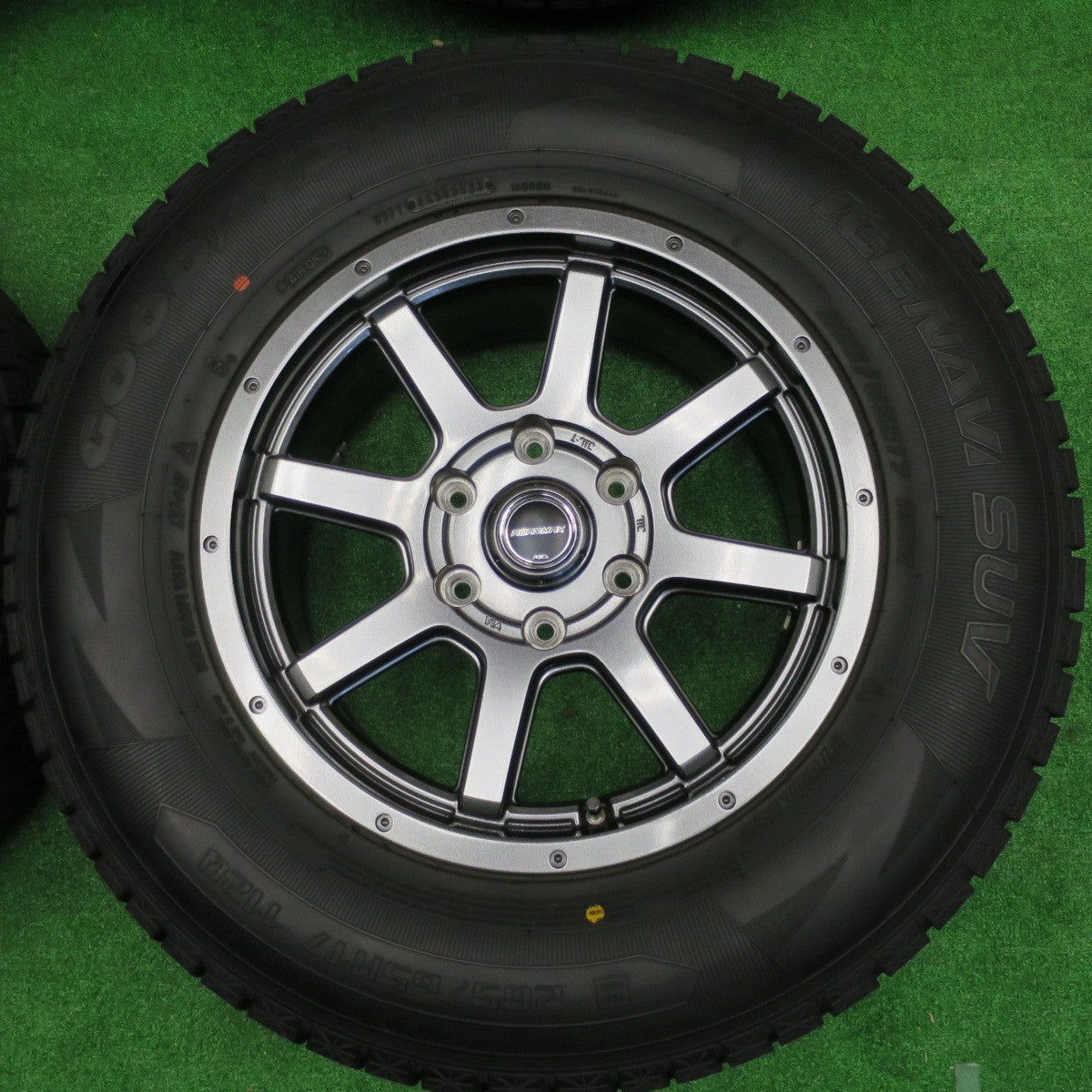 ほぼ未使用！23年！キレイ★スタッドレス 265/65R17 グッドイヤー アイスナビ SUV ROADMAX MUD RIDER SGBK ロードマックス マッドライダー 17インチ PCD139.7/6H★5120603NKス