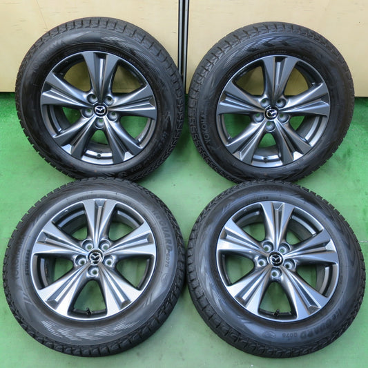タイヤほぼ未使用！22年！キレイ★マツダ CX-60 純正 235/60R18 スタッドレス ヨコハマ アイスガード G075 18インチ CX60 PCD114.3/5H★5071005イス
