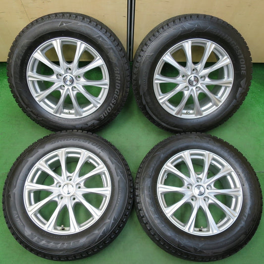 バリ溝！キレイ！8.5分★スタッドレス 225/65R17 ブリヂストン ブリザック DM-V2 JOKER ジョーカー PCD114.3/5H★4120301イス