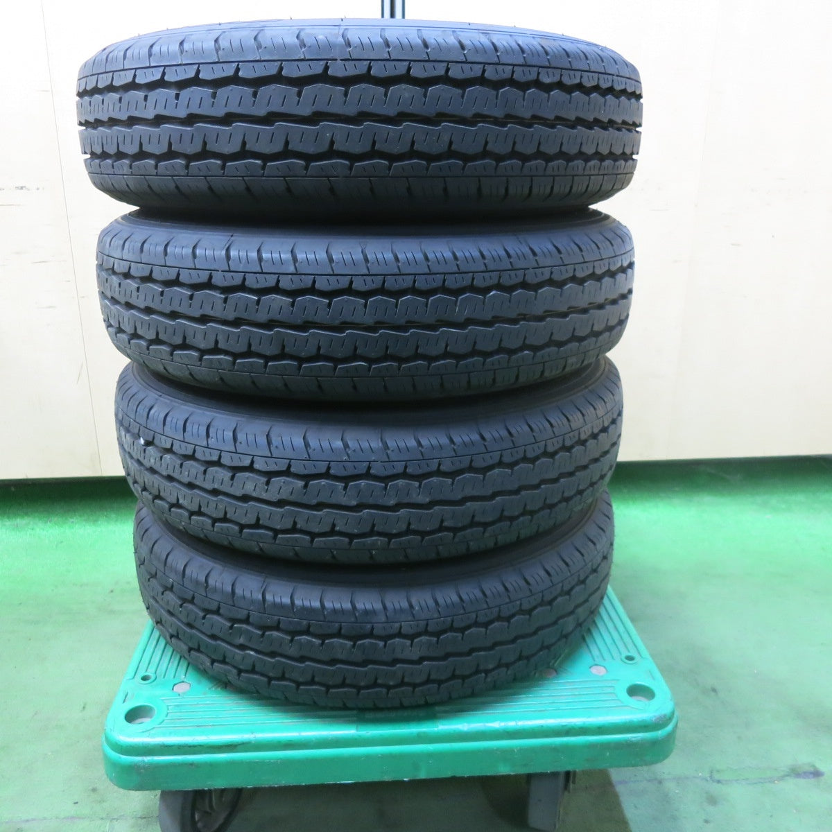 新車外し！25年★トヨタ プロボックス 純正 スチール 155/80R14 88/86S トーヨー H11 14インチ PCD100/4H★5100403SKノ
