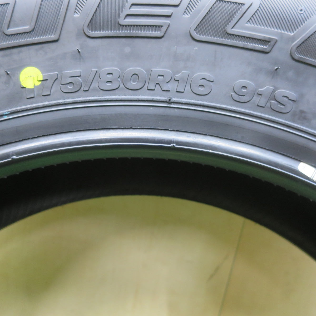 新車外し！26年！1本◎ジムニー 等 175/80R16 ブリヂストン デューラー H/L 852 DUELER タイヤ 16インチ◎6081007イノタ