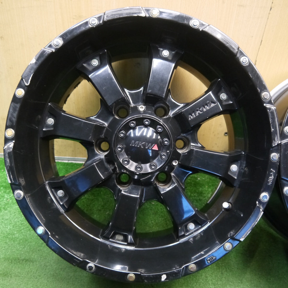 4本価格◎MKW MK-46 16インチ ホイール 16×8.0J PCD139.7/6H◎6090801Hホ