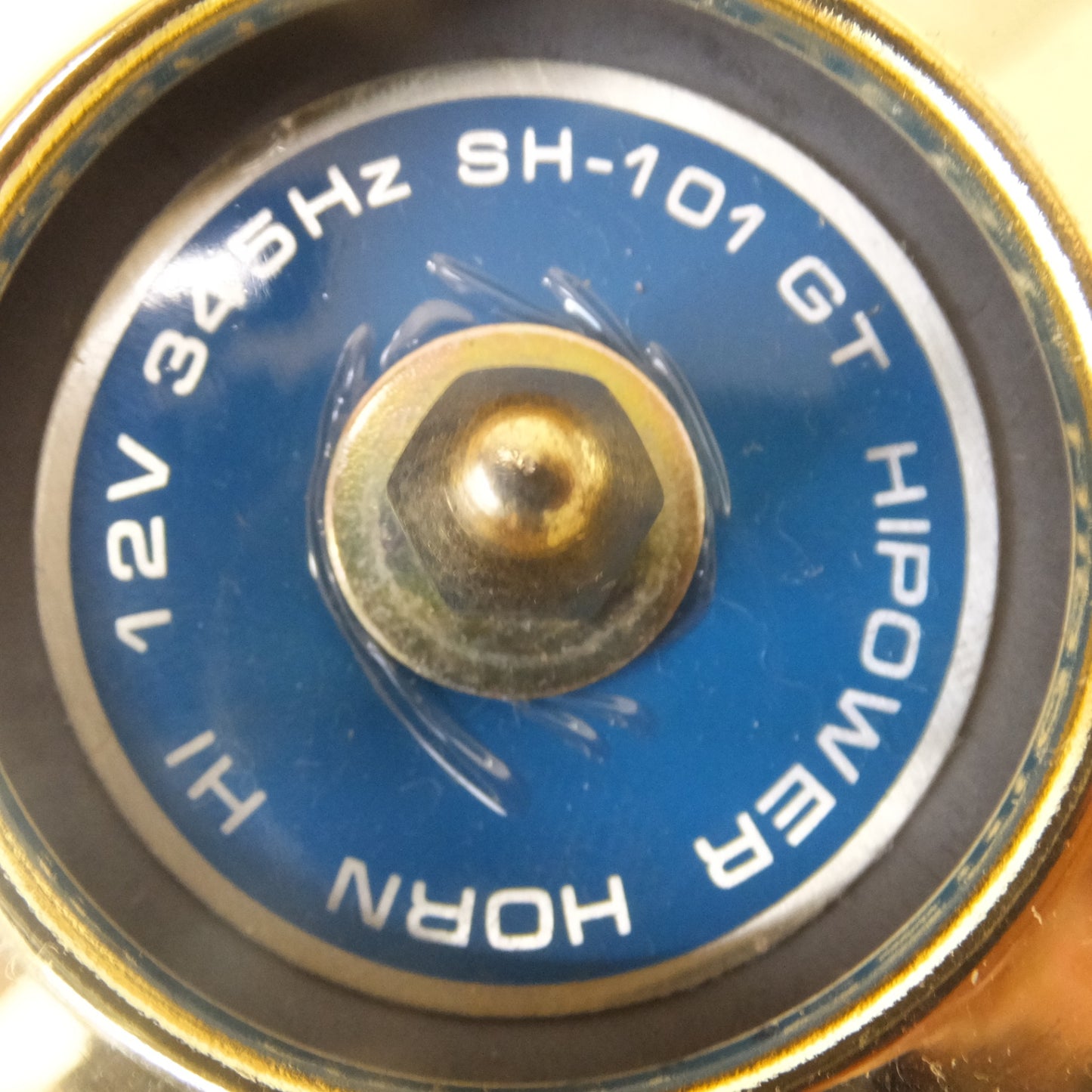 [送料無料] ★BELViC(?) スーパーミニハイパワーホーン SUPER MINI HIGH POWER HORN SH101 BENZ TYPE DC.12VOLTS 旧車 当時物★