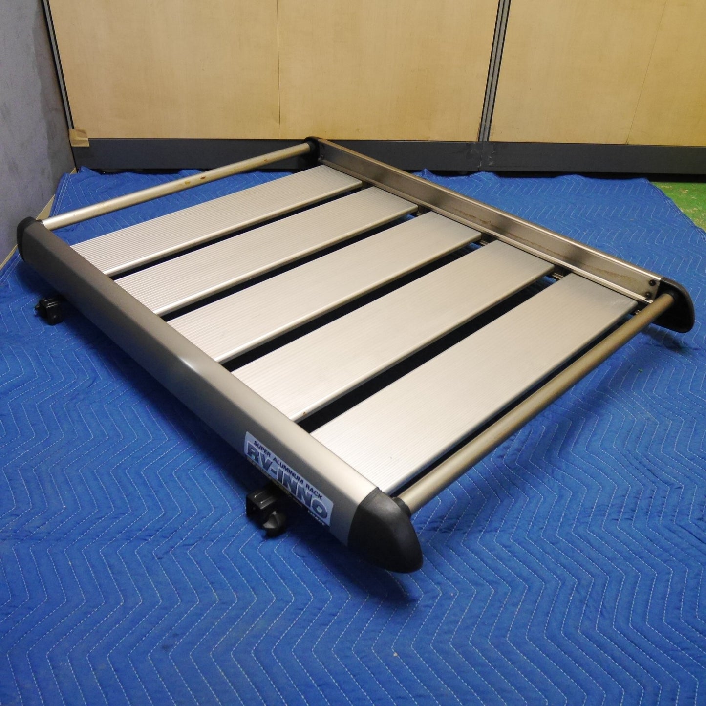 【岐阜発 直接引取限定】☆CARMATE RV-INNO ルーフ ラック 三菱 デリカ スペース ギア 等に SUPER ALUMINUM RACK カーメイト キャリア☆
