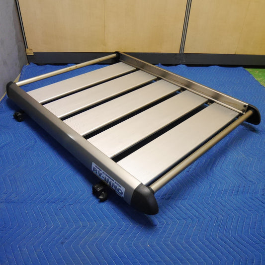 【岐阜発 直接引取限定】☆CARMATE RV-INNO ルーフ ラック 三菱 デリカ スペース ギア 等に SUPER ALUMINUM RACK カーメイト キャリア☆