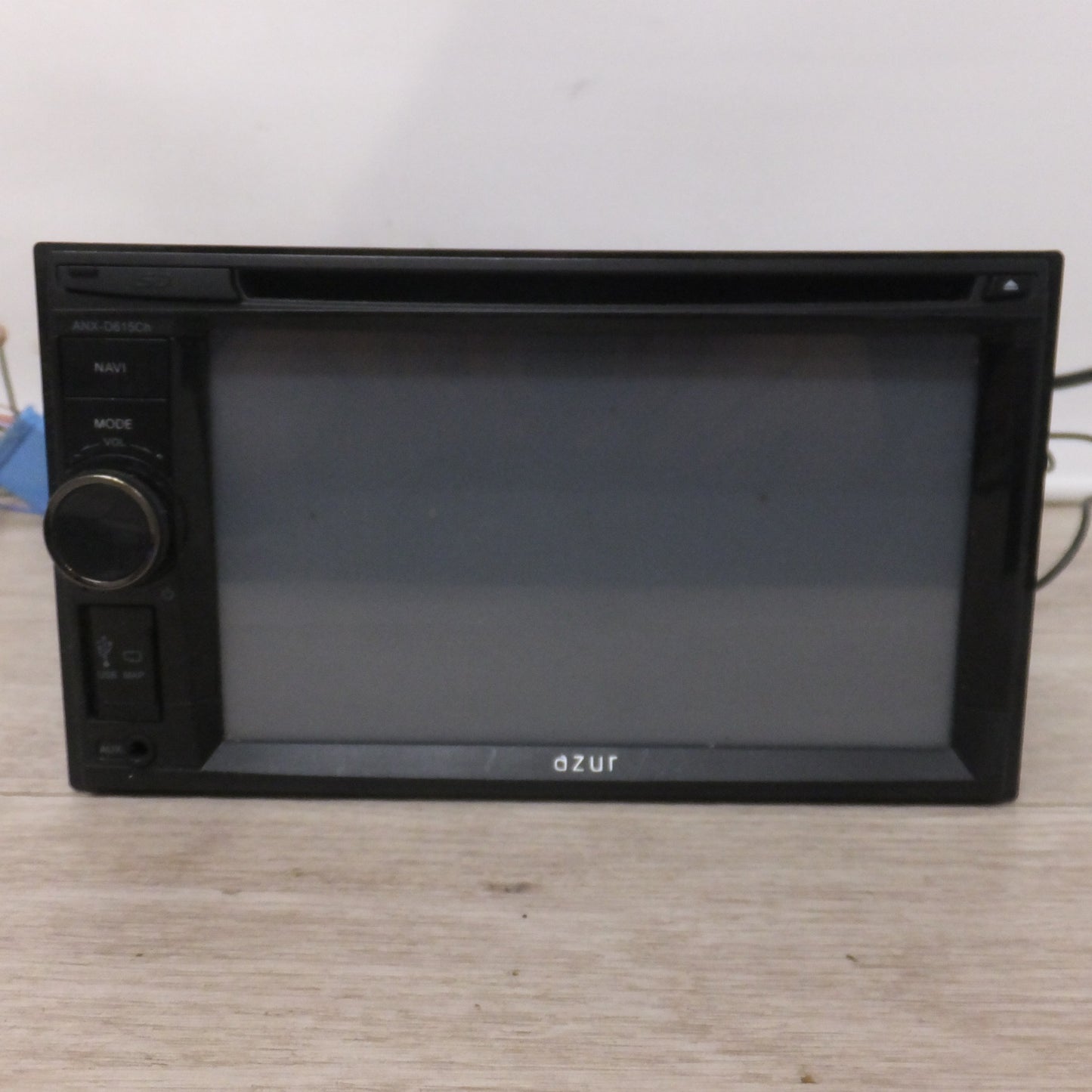 [送料無料] 現状品★アズール azur ワンセグチューナー内蔵メモリナビゲーション ANX-D615Ch[46]★