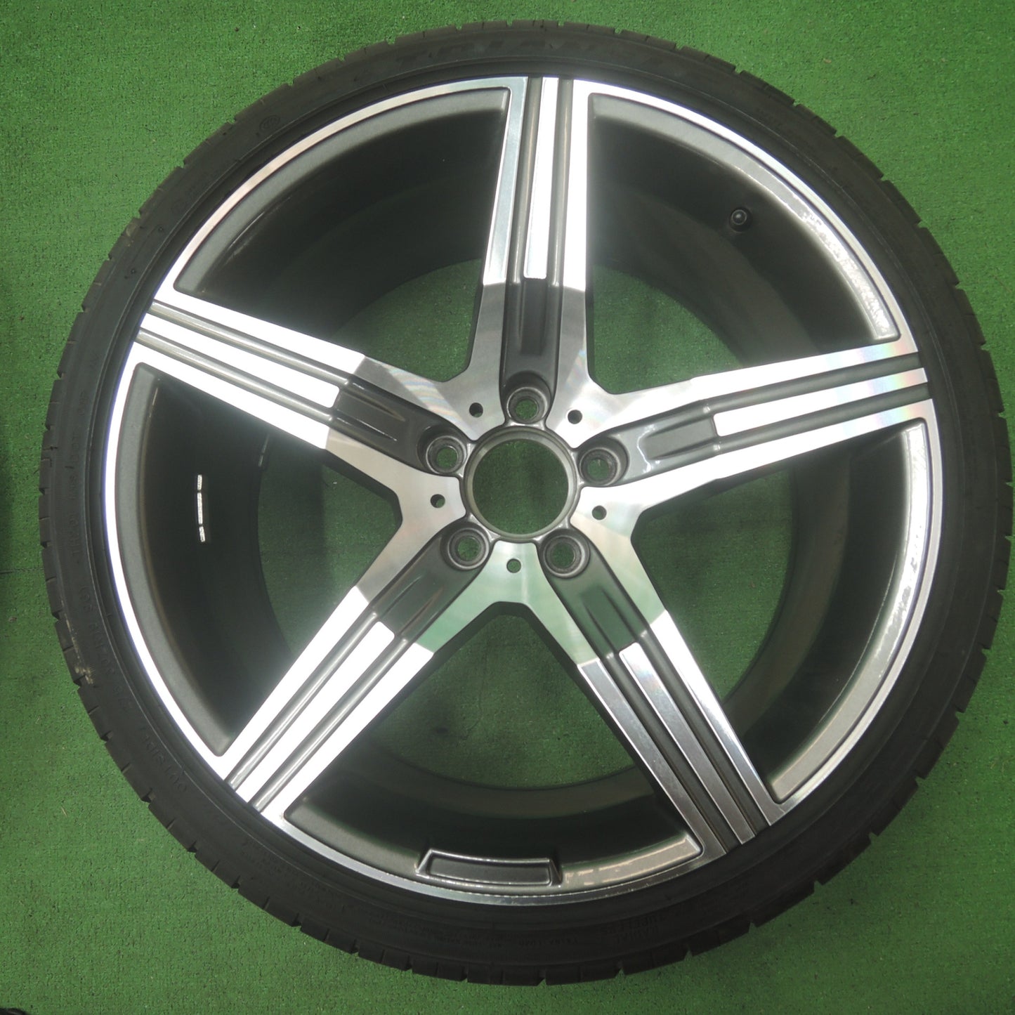 *送料無料* キレイ！20年★ベンツ 純正 タイプ  245/35R19 275/30R19 EMN GERMANY トライアングル SPORTEX TSH11 19インチ PCD112/5H★4060102ナノ